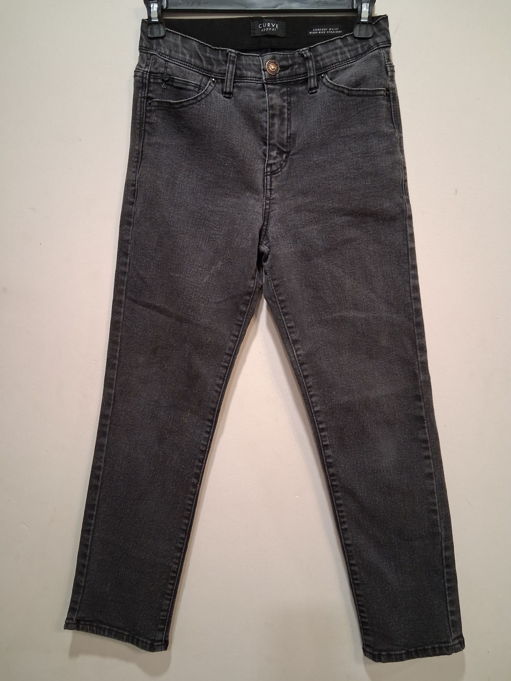 High-Rise Charcoal Skinny Curve Appeal Size 2/26 Jeans